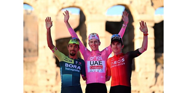 Giro d'Italia sluttede med succes, Pogačar vandt mesterskabet